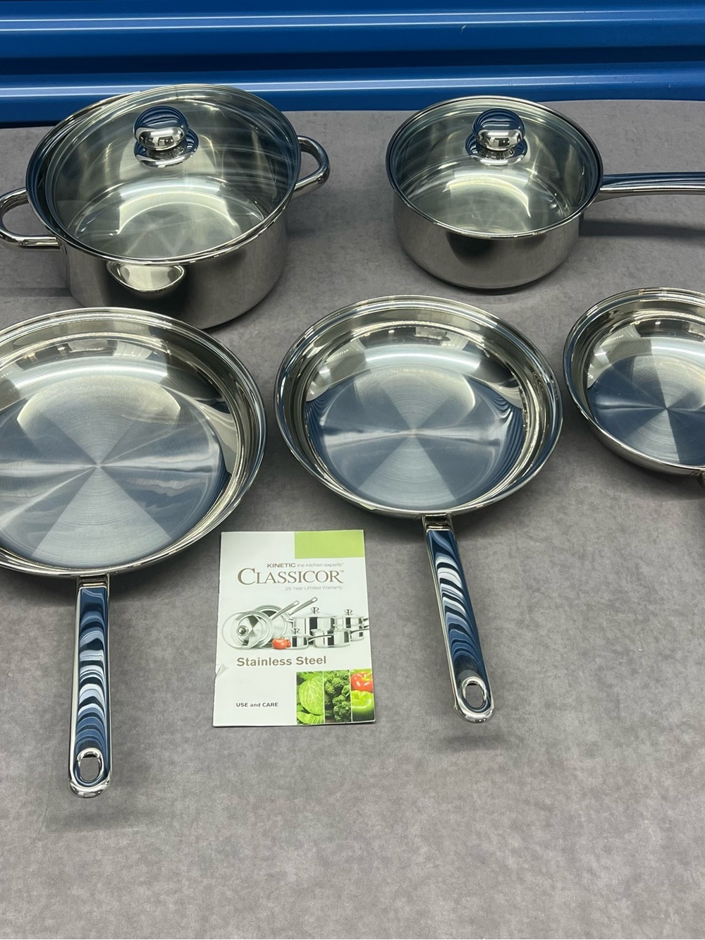Classiques Entier Stainless Steel Cookware Set - Silver